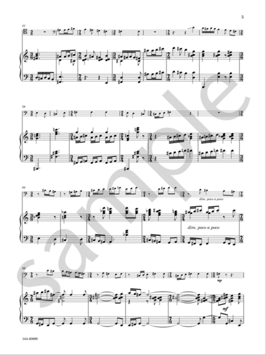 The Devil's Dermish Chamber Music scores gallery preview page 5