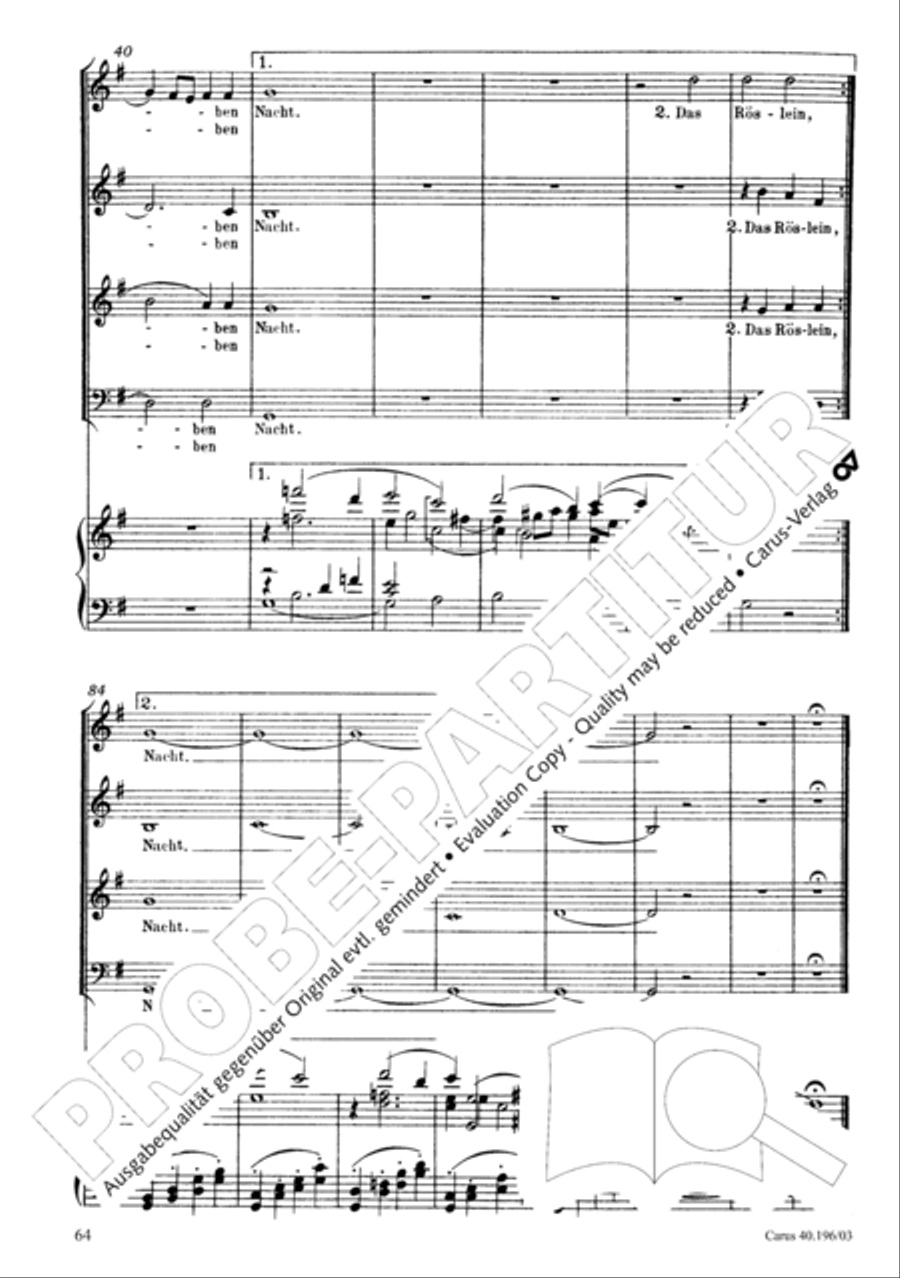 Die Geburt Christi SSA scores gallery preview page 65
