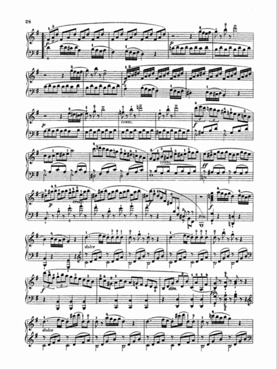 Clementi: Piano Sonatas (Volume III) Piano Solo scores gallery preview page 3