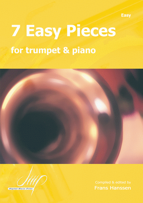Book cover for 7 Easy Pieces For Trumpet and Piano