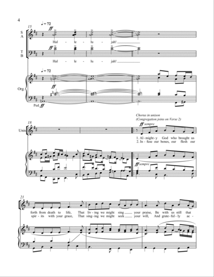 Valley of Bones Valley of Bones 4-Part scores gallery preview page 4