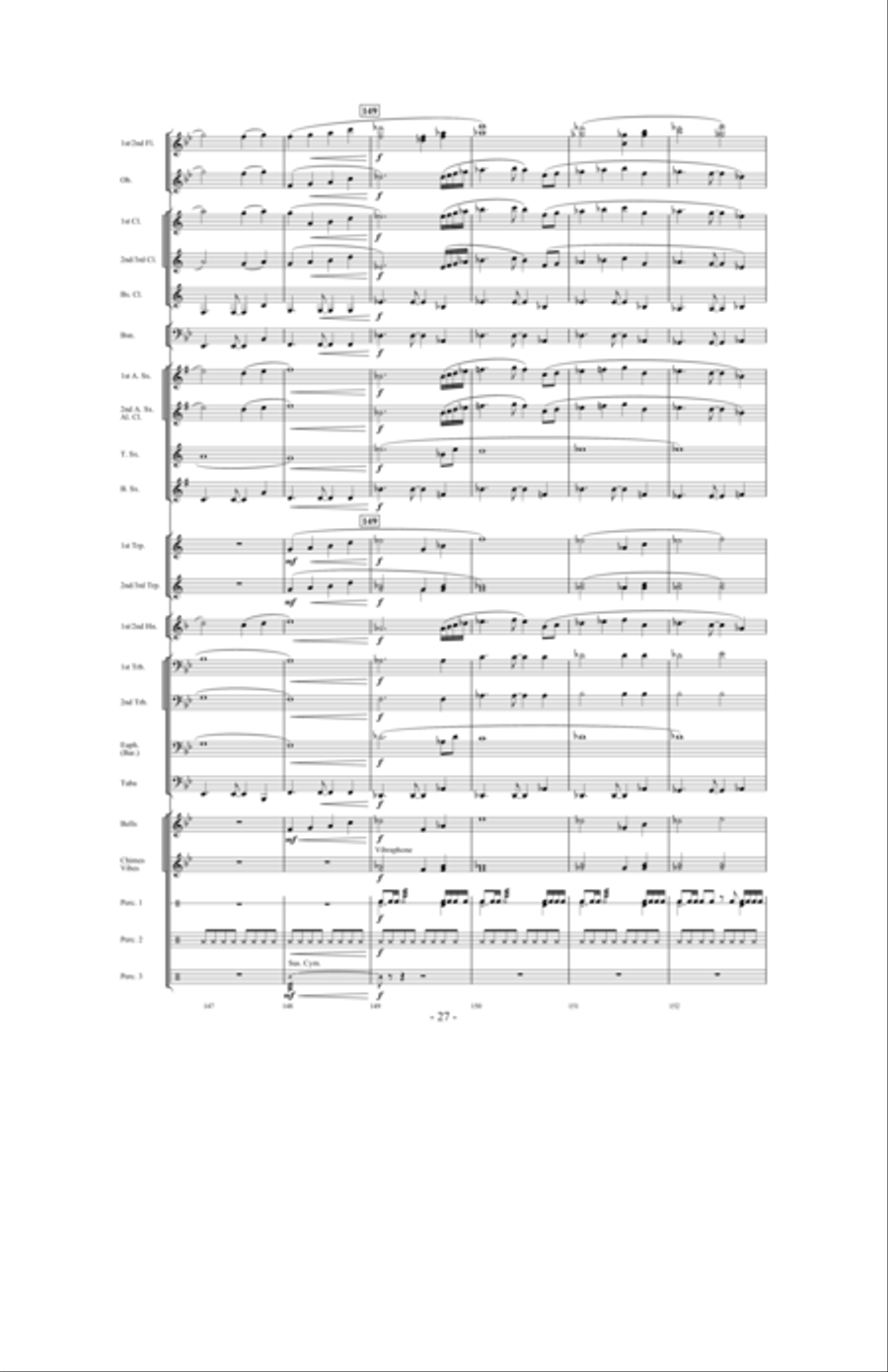 Force Majeure Concert Band scores gallery preview page 26