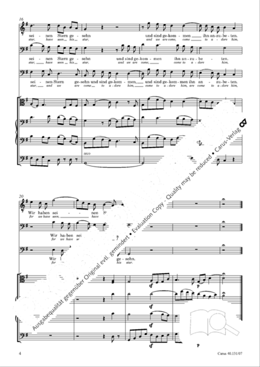 Christus Choir scores gallery preview page 21