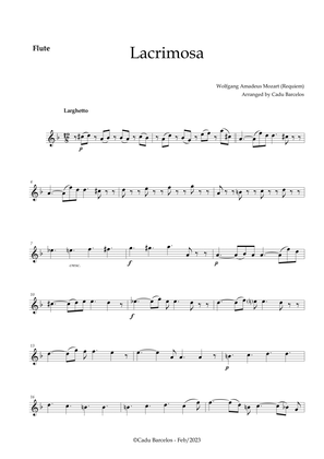 Lacrimosa - Flute (no chords) Mozart