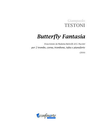 Giampaolo Testoni: BUTTERFLY FANTASIA (ES-20-003) - Score Only