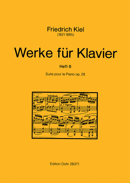 Suite pour le Piano op. 28 (1864)