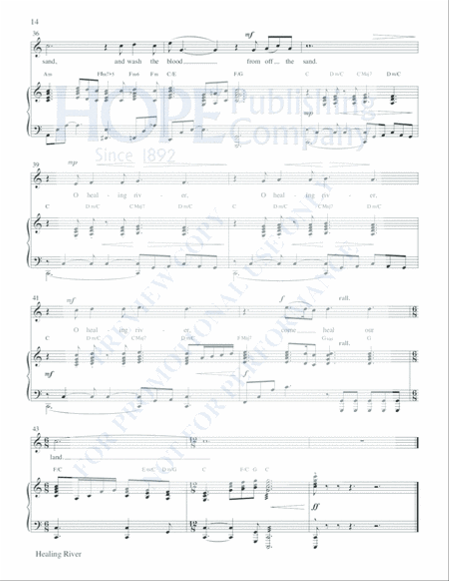 The Vocal Solos of Mark Hayes, Vol. 1 Voice Solo scores gallery preview page 3