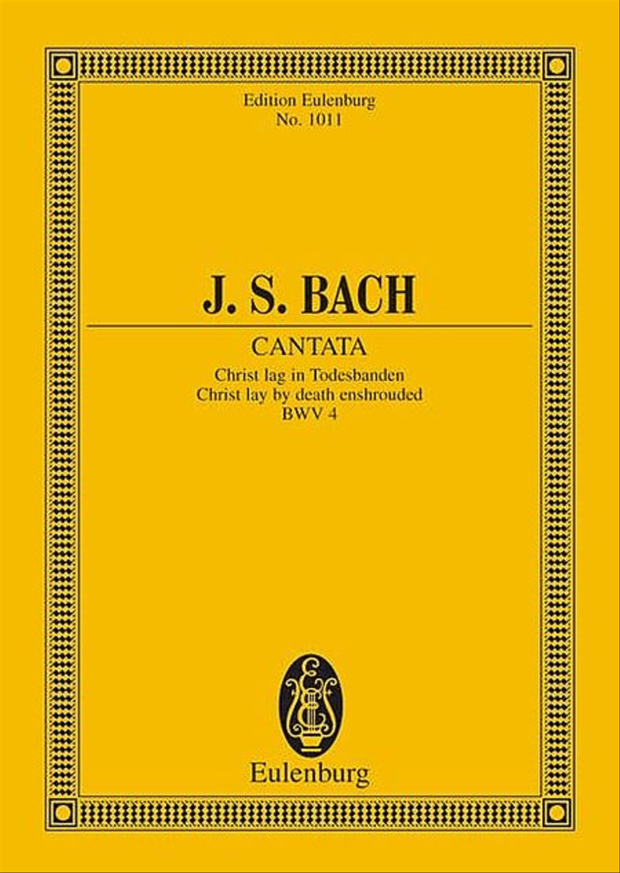 Cantata No. 4 BWV 4 Chamber Orchestra scores gallery preview page 1