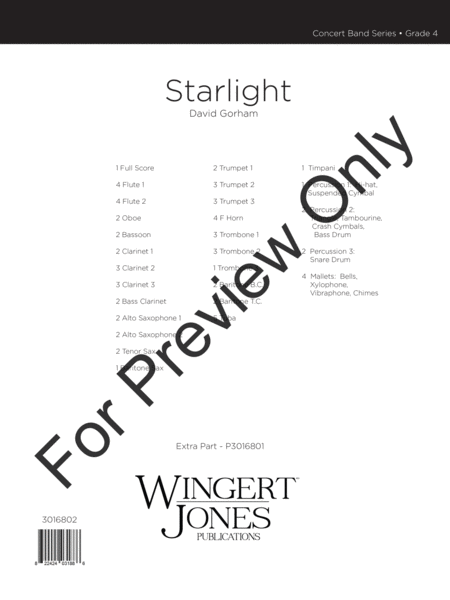 Starlight - Full Score image number null