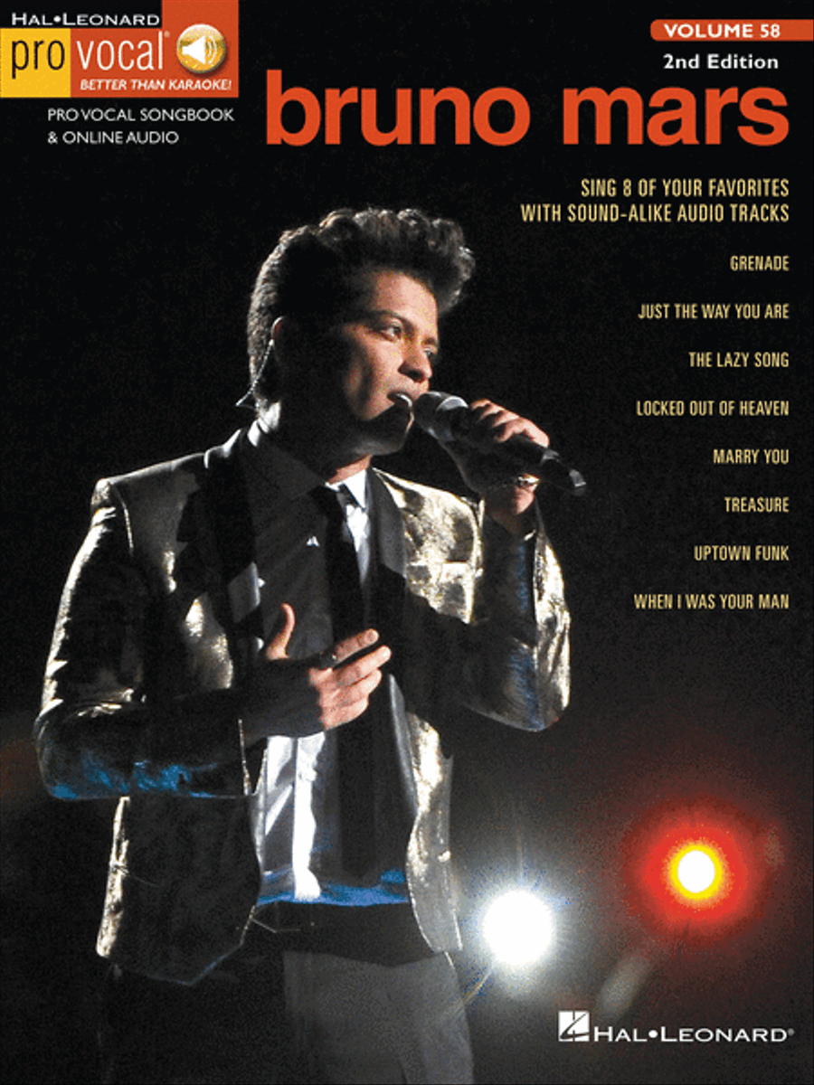 Bruno Mars Voice scores gallery preview page 1