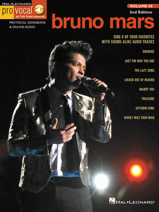 Book cover for Bruno Mars