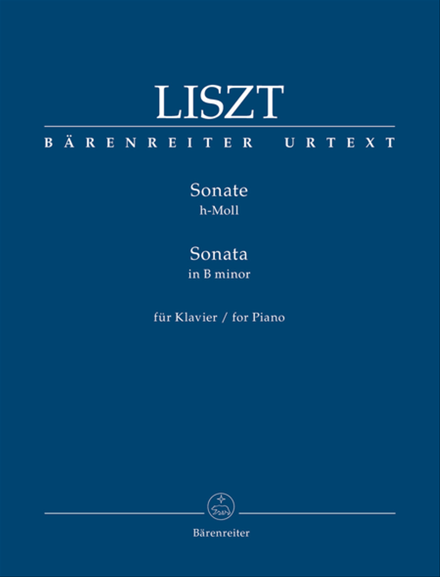 Sonata for Piano in B minor Piano Solo scores gallery preview page 1