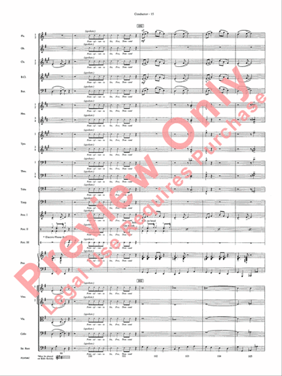 A Salute to the Big Bands Full Orchestra scores gallery preview page 18