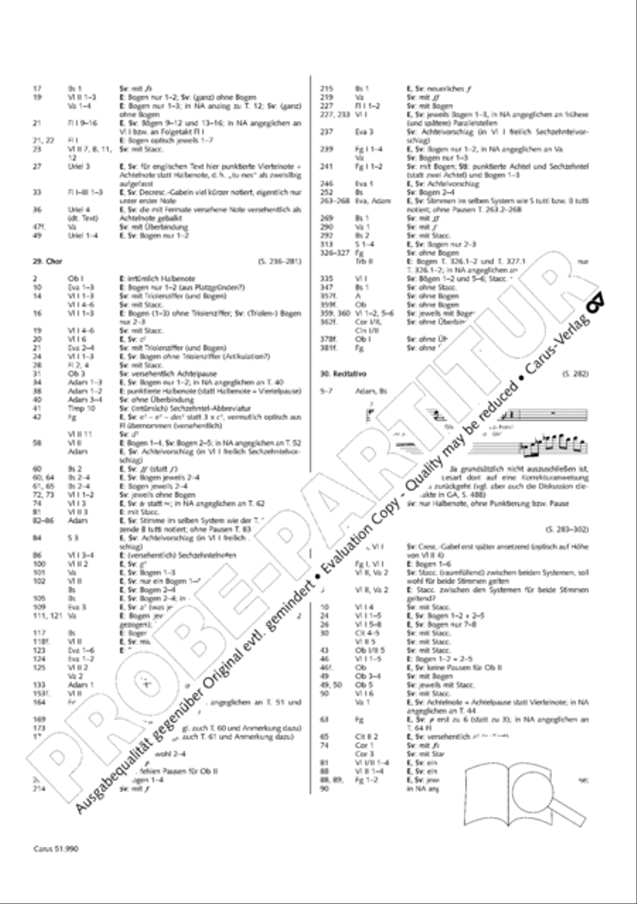 The Creation (Die Schopfung) 4-Part scores gallery preview page 353
