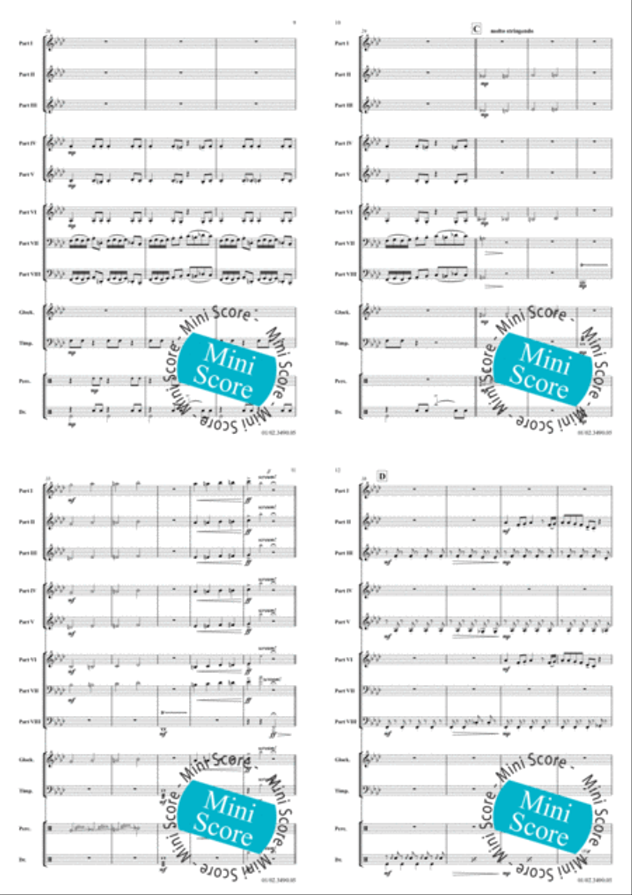 Welcome to Halloween Fanfare Band scores gallery preview page 9