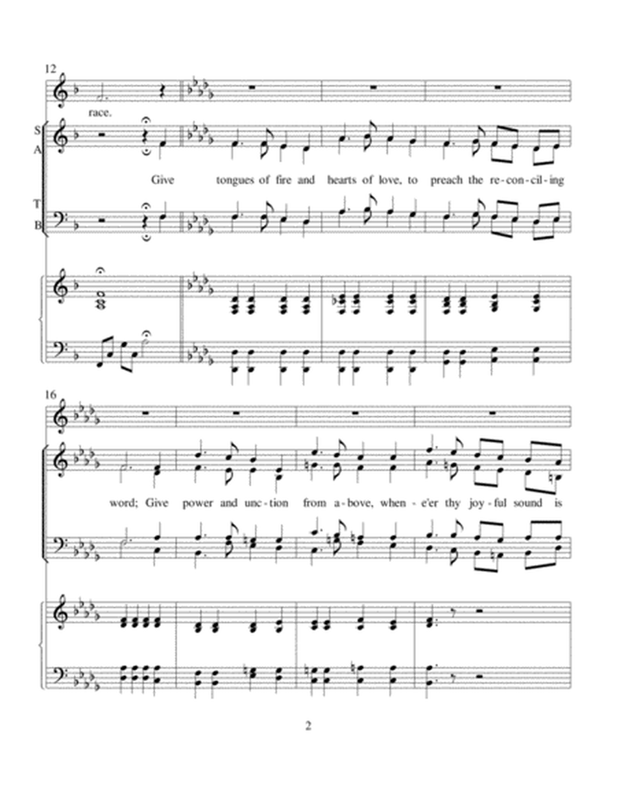 O Spirit of the Living God (score and solo) image number null