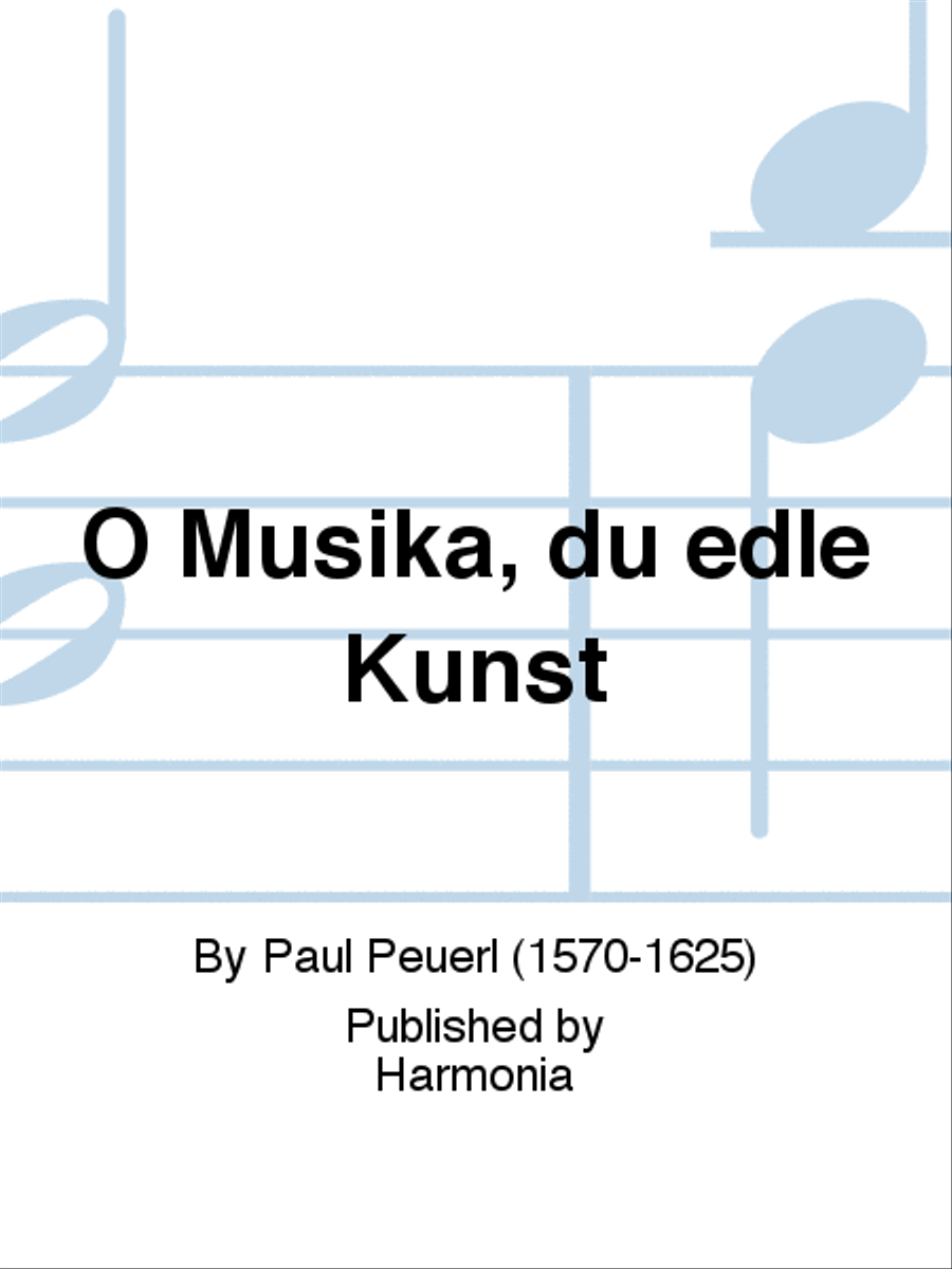 O Musika, du edle Kunst SSATB scores gallery preview page 1