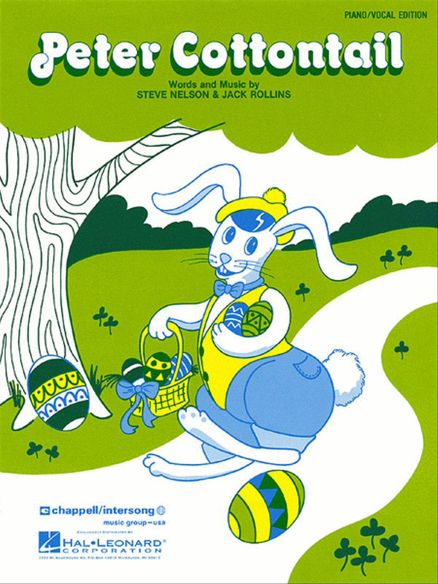 Peter Cottontail Piano, Vocal, Guitar scores gallery preview page 1