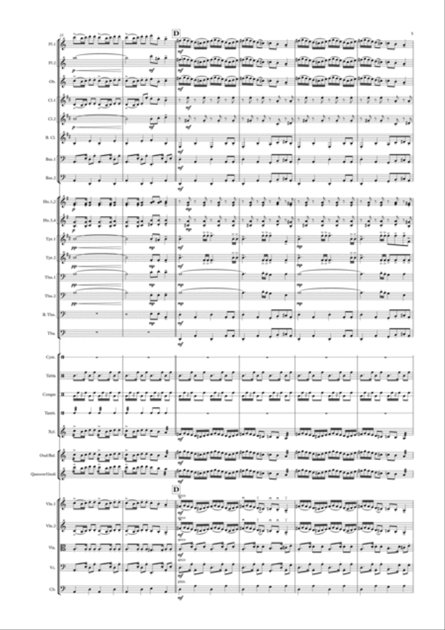 Middle East Tetralogy, 1st movement - 