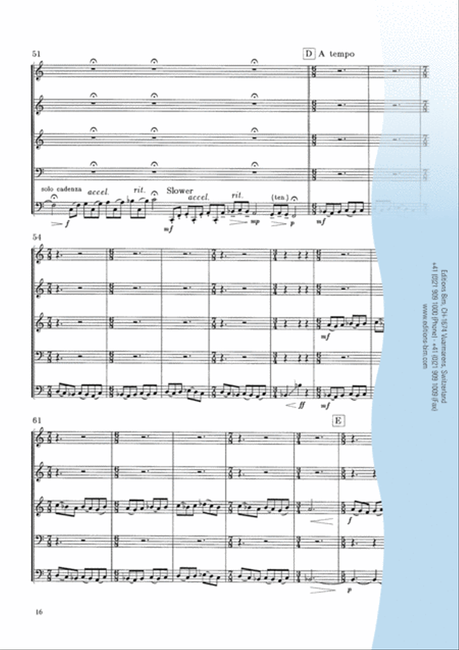 Seasons Seasons Brass Quintet scores gallery preview page 9