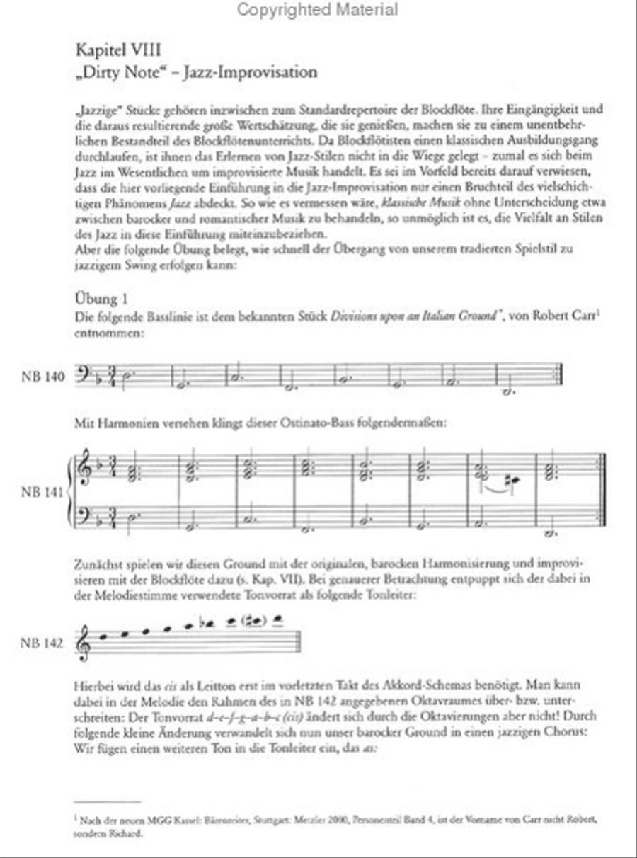 Blockflöte & Improvisation Collection / Songbook scores gallery preview page 2