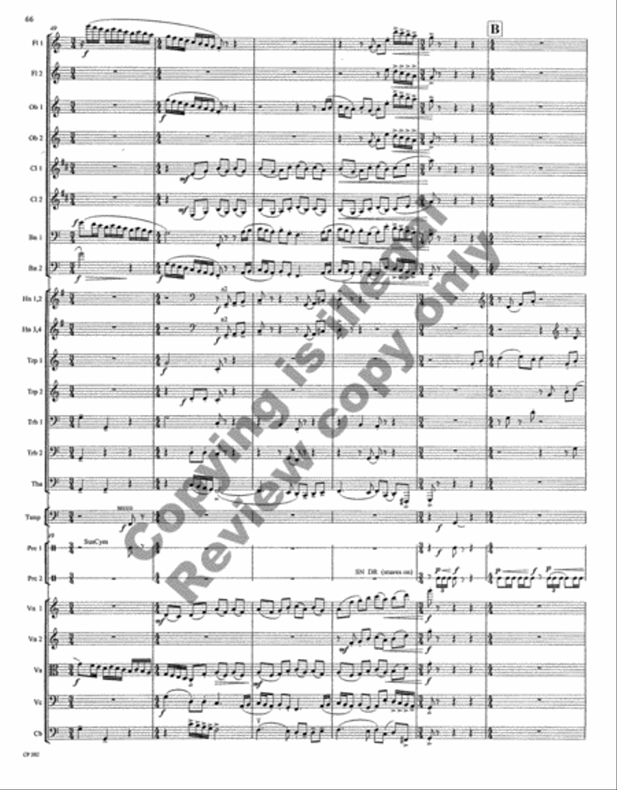 Symphony No. 1 Full Orchestra scores gallery preview page 170