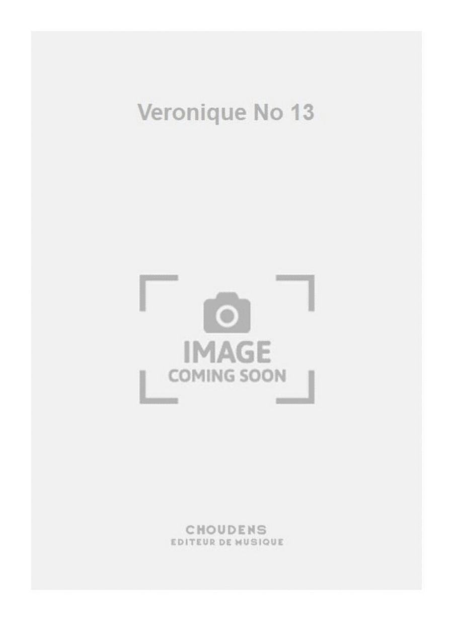 Veronique No 13 Soprano Voice scores gallery preview page 1