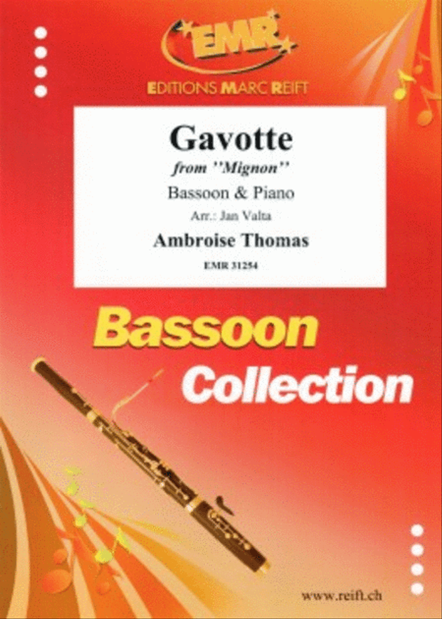 Gavotte Bassoon Solo scores gallery preview page 1