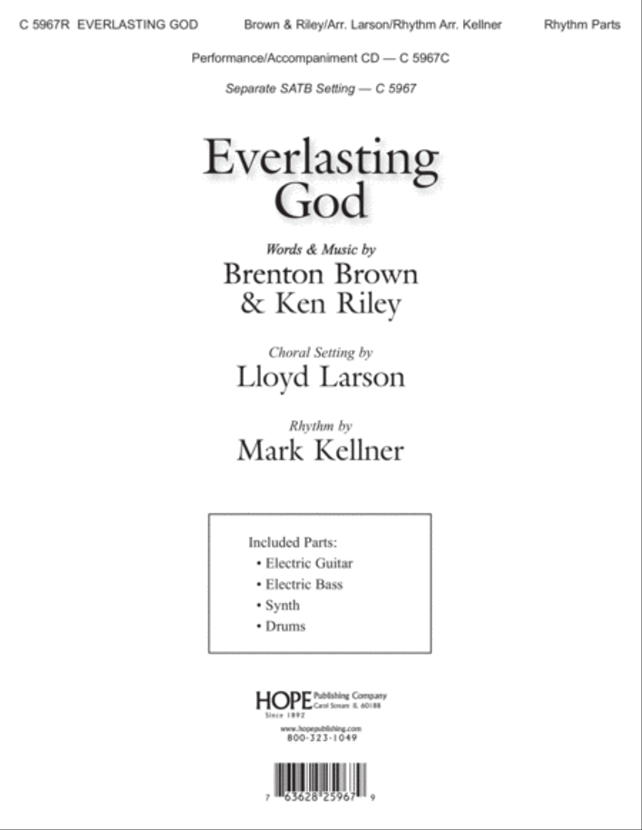Everlasting God Guitar scores gallery preview page 1