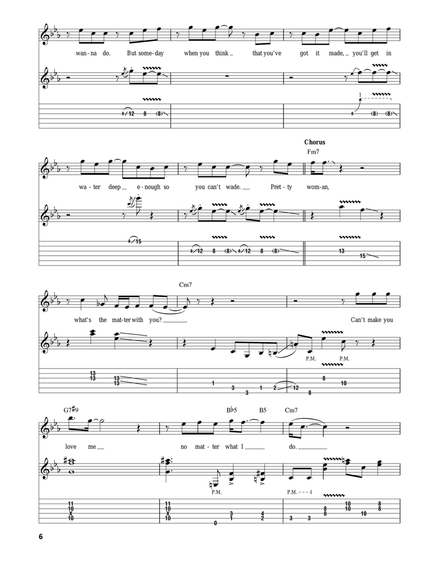 Oh Pretty Woman Oh Pretty Woman Acoustic Guitar scores gallery preview page 6