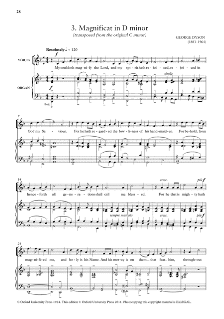 English Church Music, Volume 2: Canticles and Responses 4-Part scores gallery preview page 2