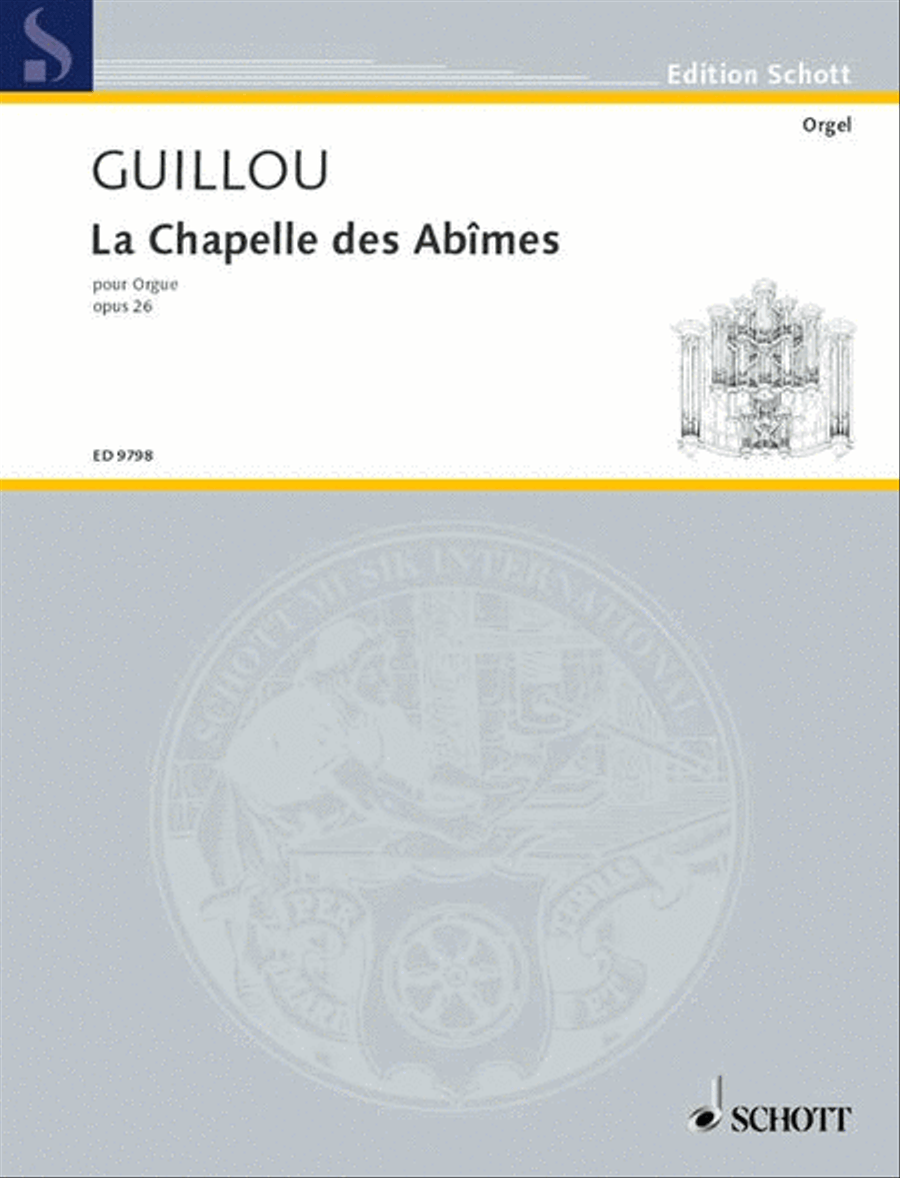 La Chapelle des Abîmes Organ scores gallery preview page 1