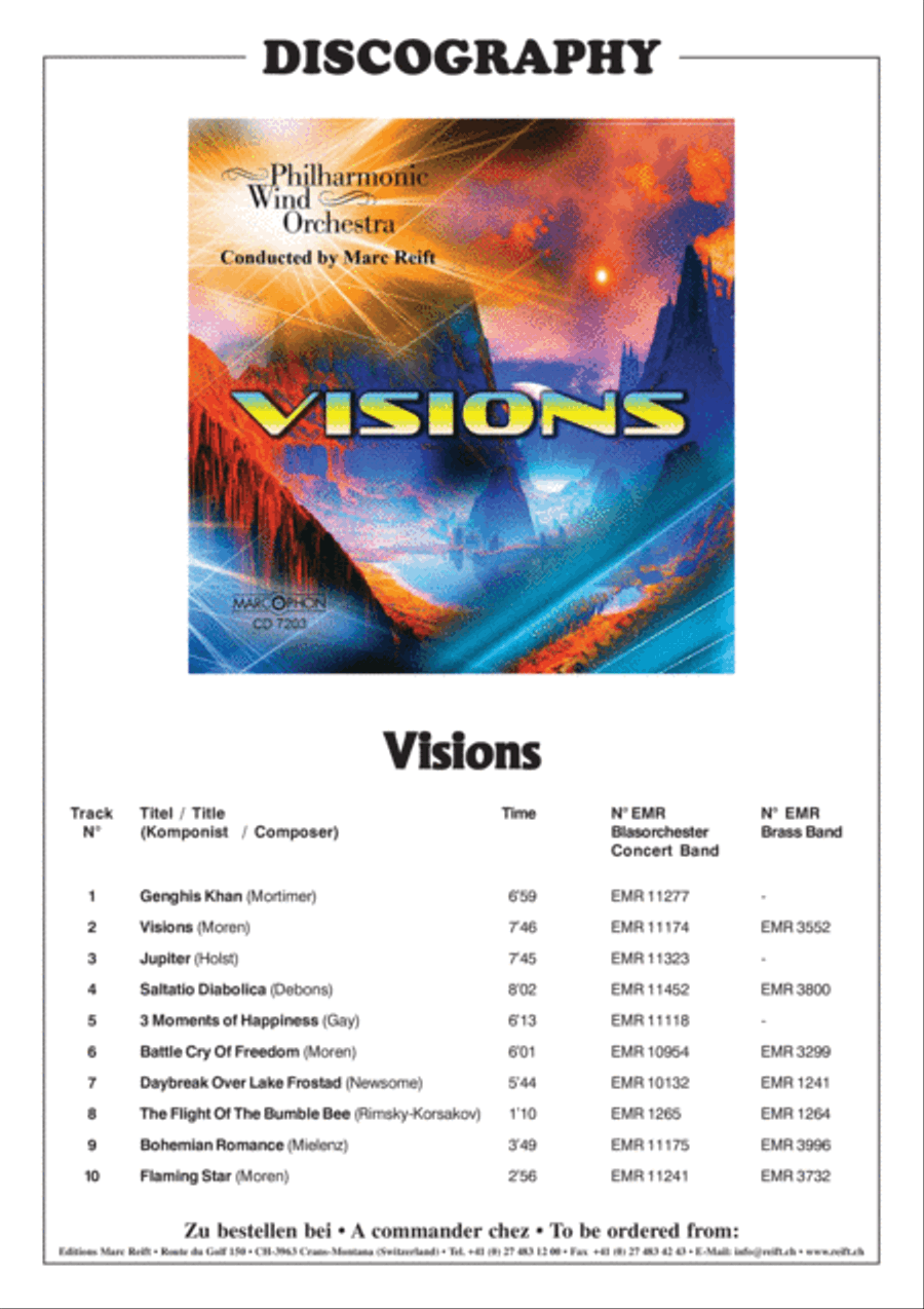 3 Moments Of Happiness Concert Band scores gallery preview page 3