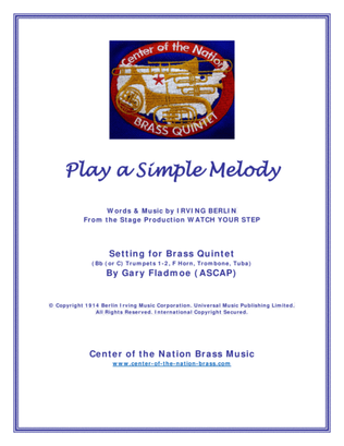 Book cover for Play A Simple Melody
