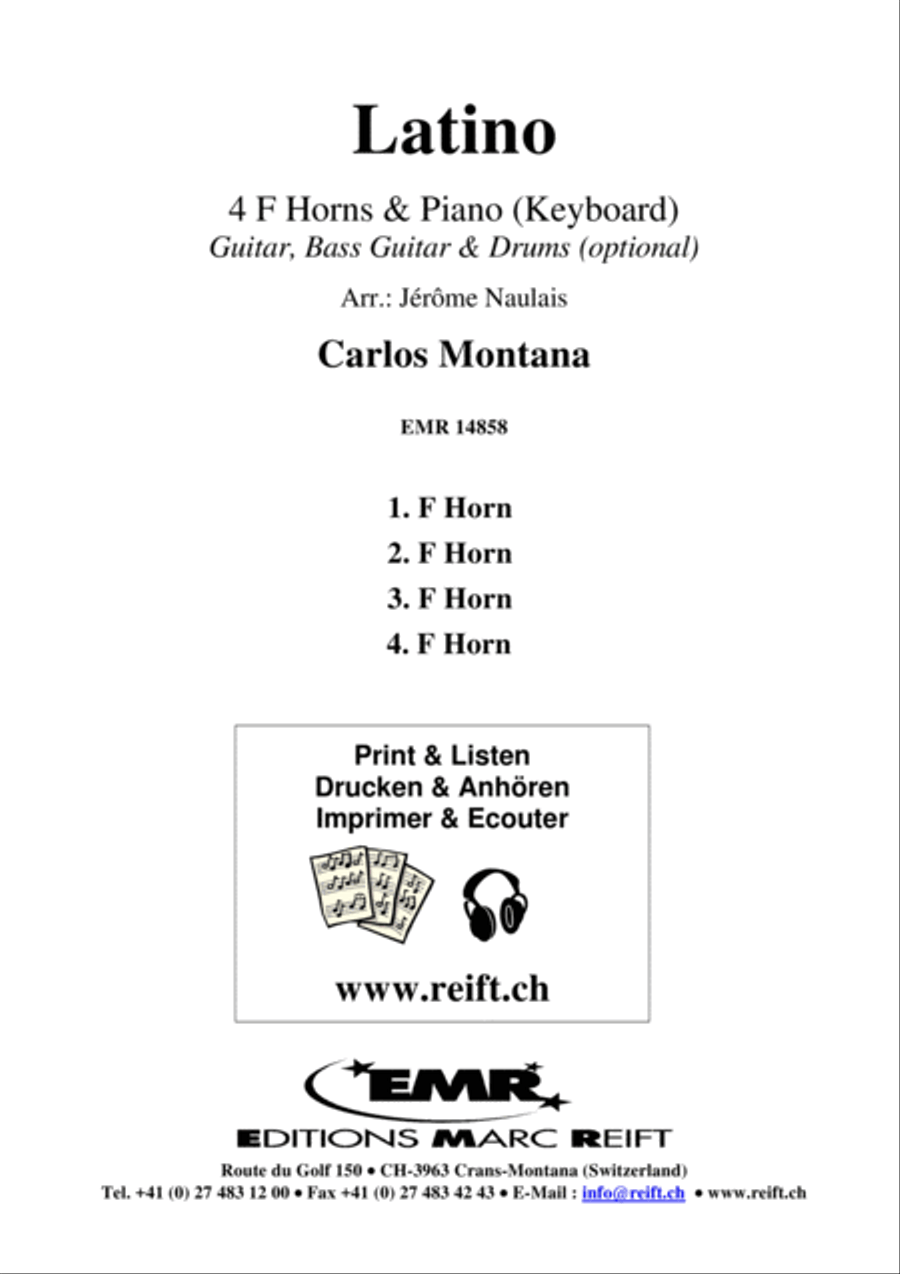 Latino Horn scores gallery preview page 2