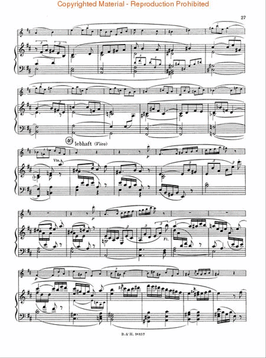 <br>Sheet music extract