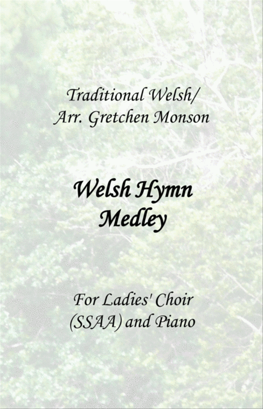 Welsh Hymn Medley SSAA scores gallery preview page 1