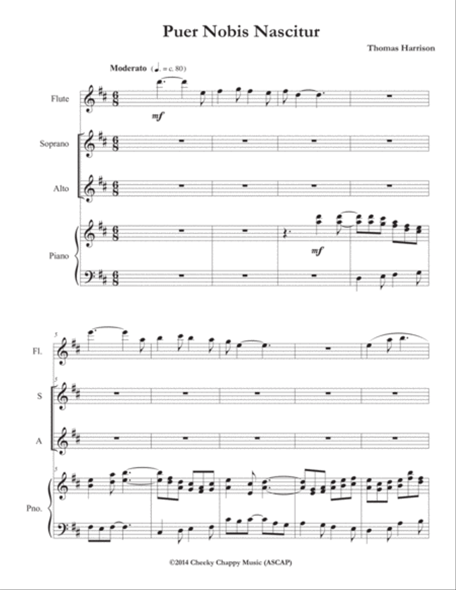 Puer Nobis Nascitur SA scores gallery preview page 2