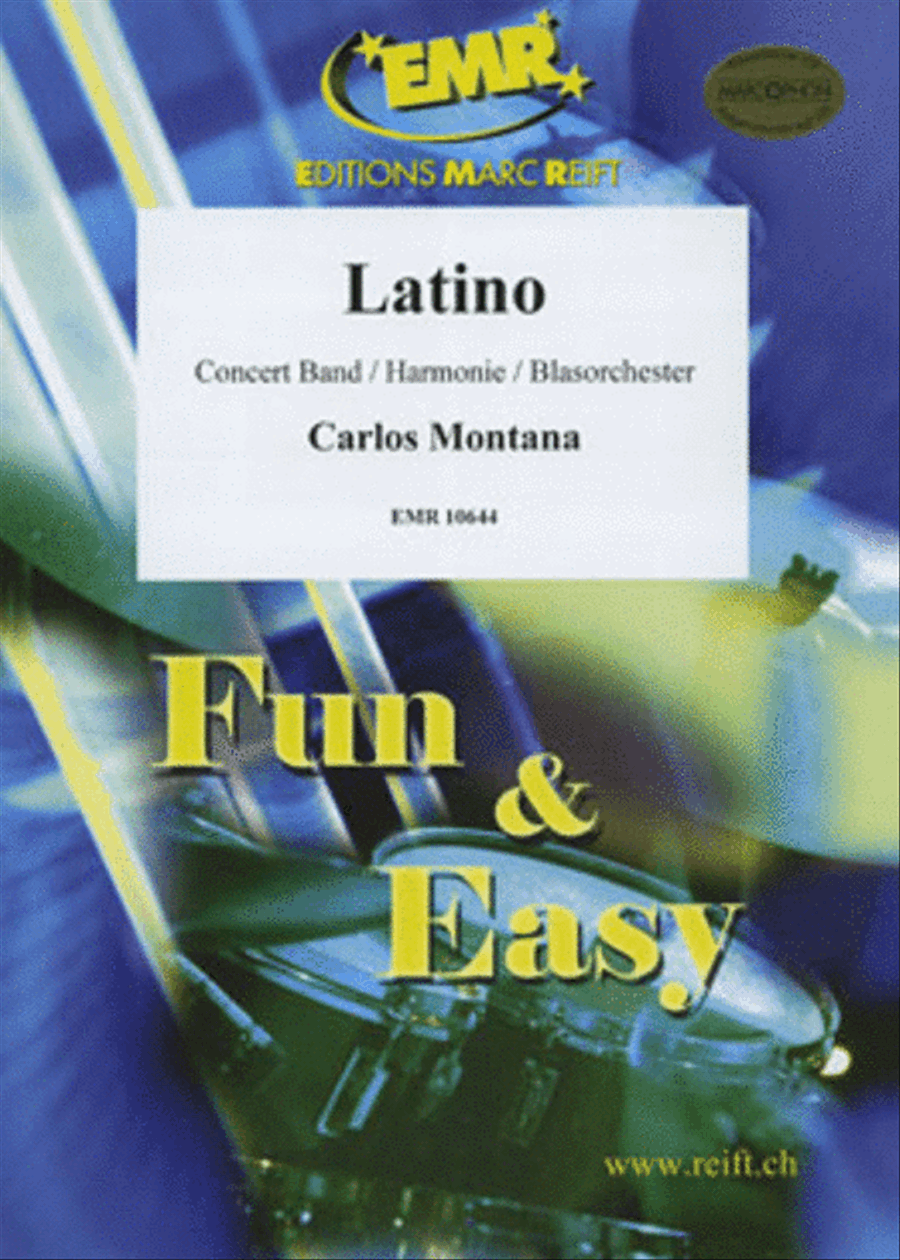 Latino Concert Band scores gallery preview page 1