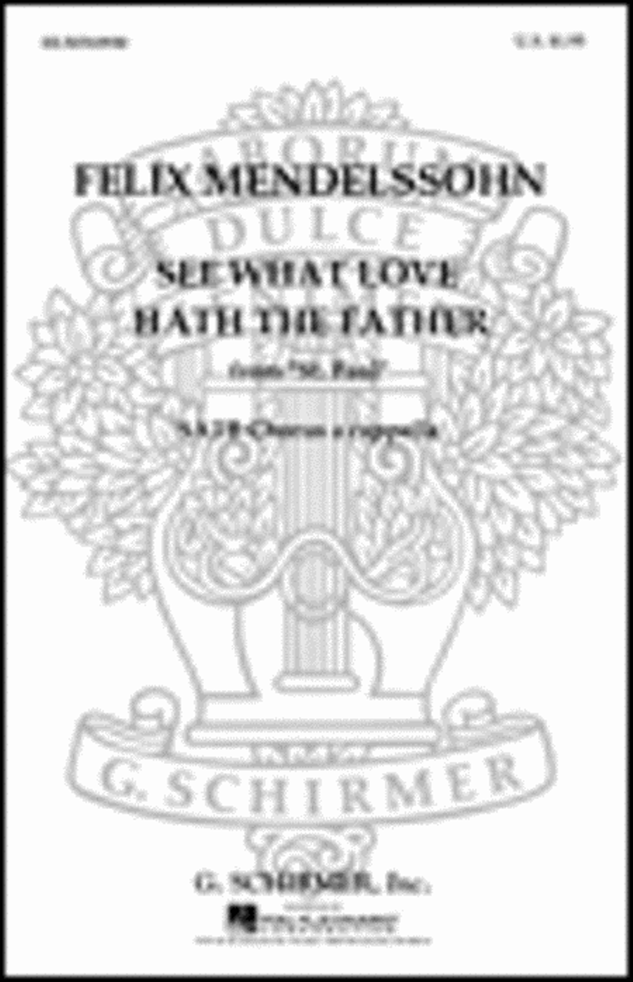 See What Love Hath the Father (from St. Paul) 4-Part scores gallery preview page 1