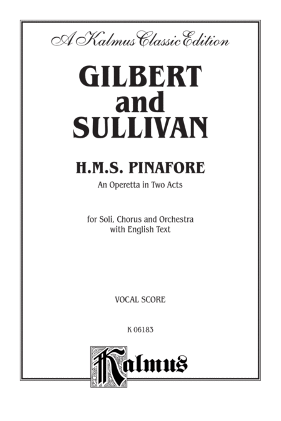 H.M.S. Pinafore