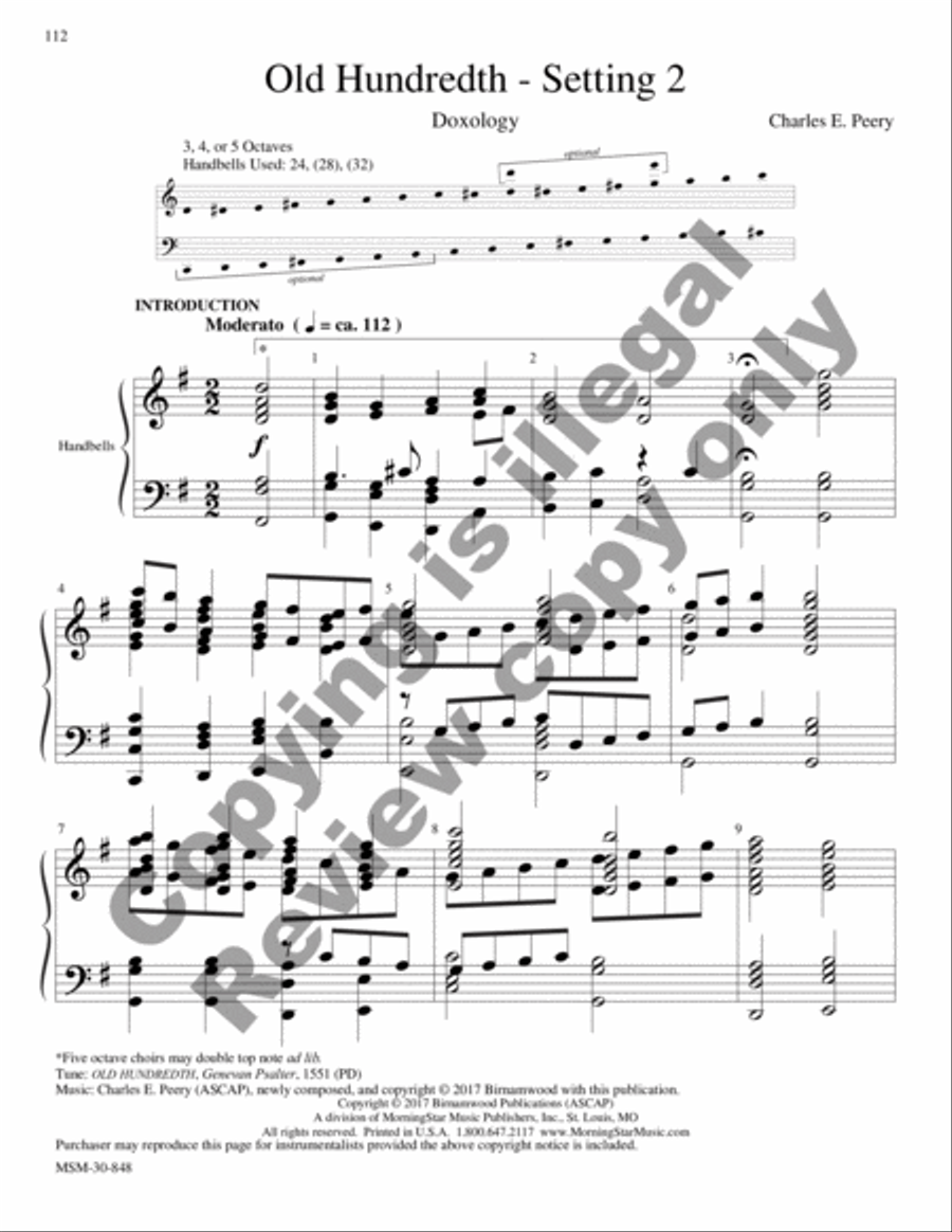 Let Praises Ring, Volume 3 5-Octaves scores gallery preview page 151