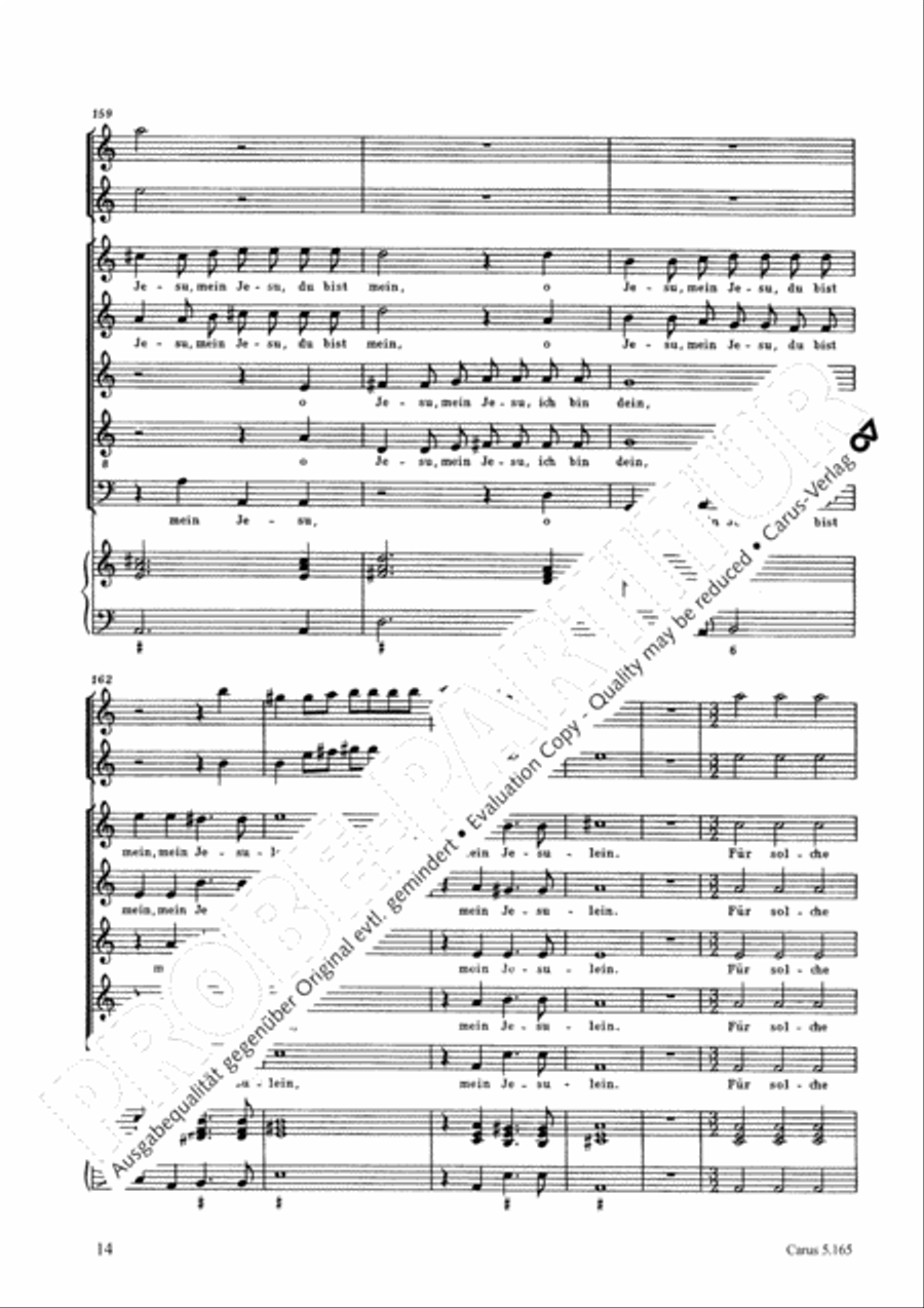 Where is the newborn King (Wo ist der neugeborne Konig) SSATB scores gallery preview page 15