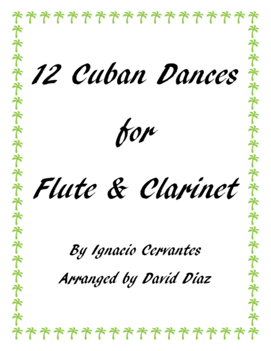 12 Cuban Dances for Flute and Clarinet image number null