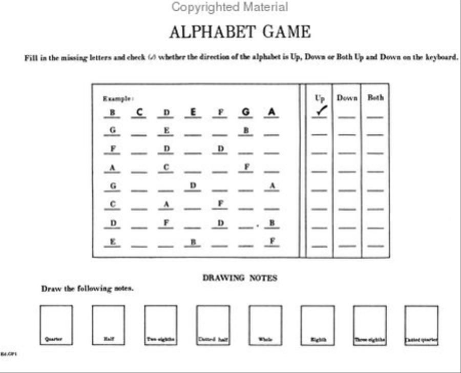 Pre Reading Experiences Of Music Through The Piano Piano Method scores gallery preview page 4