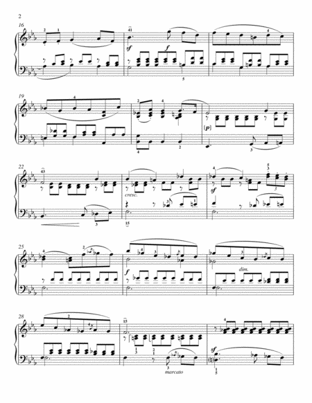 Song Without Words In E-Flat Major, Op. 53, No. 2