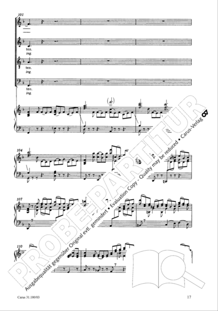 Lift, my soul, the veil of darkness 4-Part scores gallery preview page 18