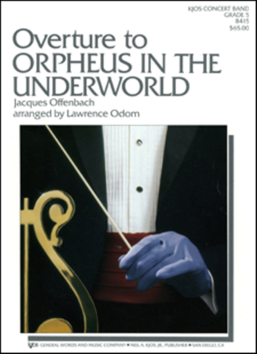 Orpheus in the Underworld Concert Band scores gallery preview page 1