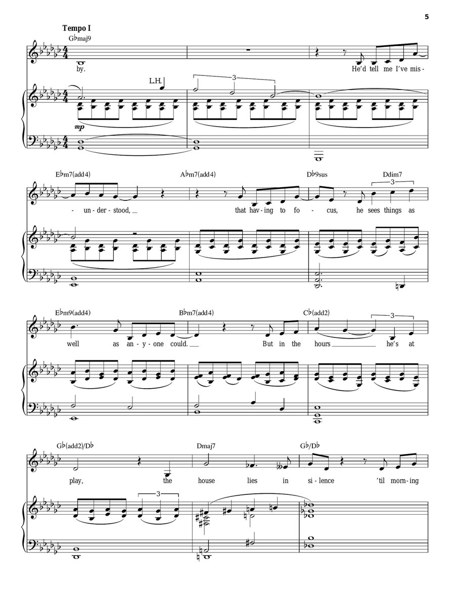 Life Is Not A Camera Piano, Vocal scores gallery preview page 5