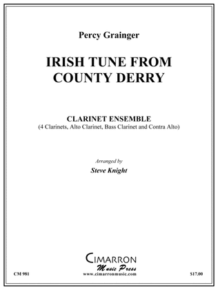 Book cover for Irish Tune From County Derry
